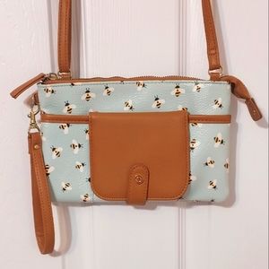 Bee pattern Crossbody Bag
